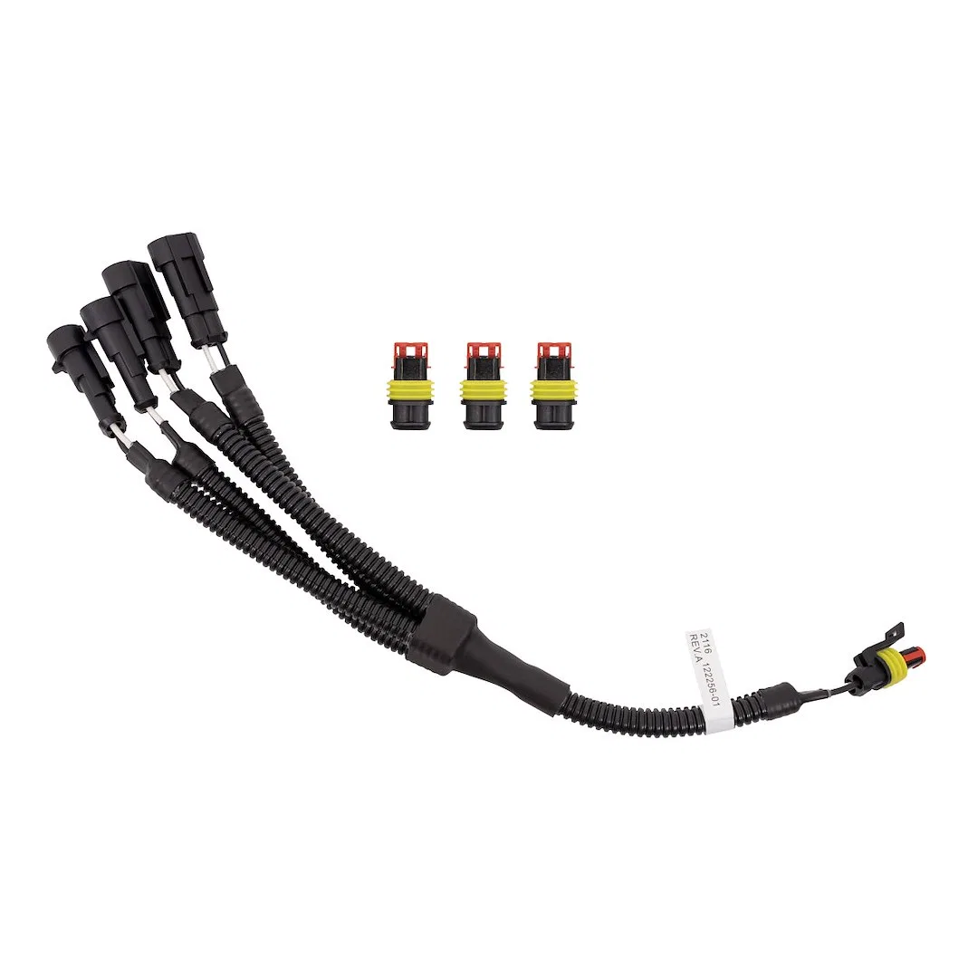 PS8402 – WEATHERGUARD Wiring Harness Connector, 4-Way OEM Connector Black Plastic